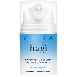 HAGI, Łagodny peeling z drobinkami ryżu, 50 ml