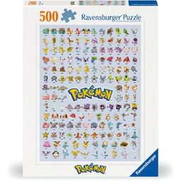 Puzzle 2D, Pokemon Postacie 500 elementów