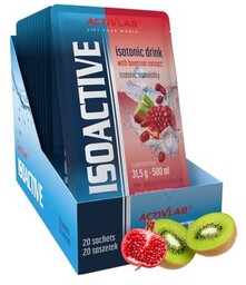 ACTIVLAB Izotonik Isoactive Kiwi-Granat (20 szt.)