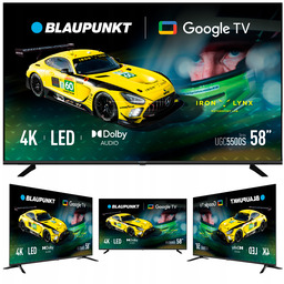 Telewizor 58" Smart Tv Led Blaupunkt Google Tv
