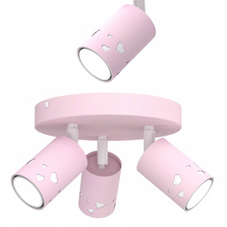 Dziecięca Lampa Sufitowa Plafon Spot Dla Dziewczynki Led