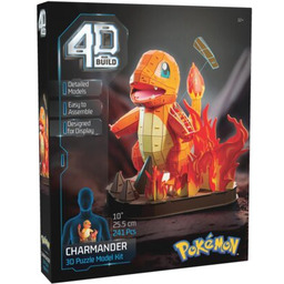SPIN MASTER Puzzle 3D 4D Build Pokemon Charmander