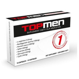 TopMen suplement diety dla mężczyzn na erekcję 10
