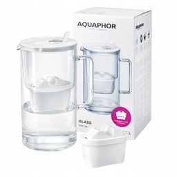 Dzbanek Filtrujący Szklany Aquaphor Glass 2,5l z Wkładem