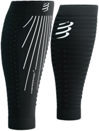 COMPRESSPORT Opaski kompresyjne na łydki R2 AERO black/white