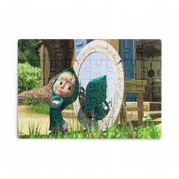 Puzzle 30/70/96/110 Elementów Sublimacja Masza i Niedźwiedż Różne