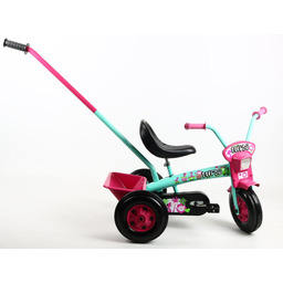 Rowerek trójkołowy 8" Turbo 100% Polski miętowo-różowy