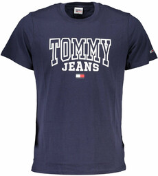 NIEBIESKI T-SHIRT MĘSKI Z KRÓTKIM RĘKAWEM TOMMY HILFIGER