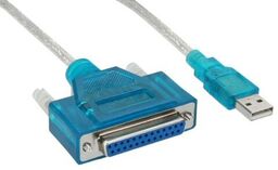 InLine USB 25pol. adapter do drukarki