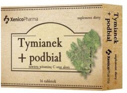 Tymianek + podbiał, 16 tabletek /Xenico Pharma/