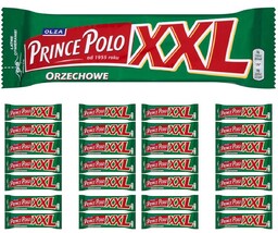 Prince Polo XXL Orzechowe Kruchy wafelek z kremem