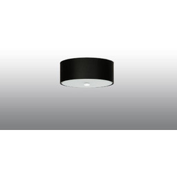 Sollux Lighting Lampa sufitowa SKALA 30 SL.0760 czarna