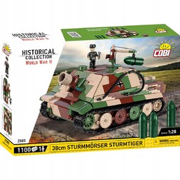COBI-2585 Historical Collection Wwii 38Cm Sturmmörser Sturmtiger