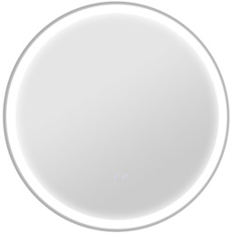 Lustro łazienkowe z oświetleniem LED Kleankin 60x3x60cm., kolor