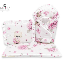 Zestaw DLA LALKI Do Wózka Łóżeczka Kołyski MimiNu