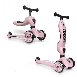 Scootandride Jeździk i hulajnoga 2w1Highwaykick 1 Rose