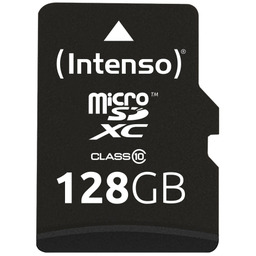 MEMORY MICRO SDXC 128GB C10/W/ADAPTER 3413491 INTENSO