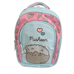 Plecak szkolny wielokomorowy usztywniany Kot Pusheen dla dziewczynki