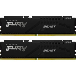 Kingston Pamięć DDR5 Fury Beast Black 64GB(2*32GB)/5600 CL36