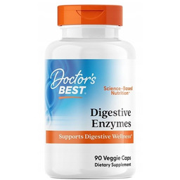 DOCTOR''S BEST Digestive Enzymes suplement diety 90 vege