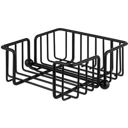 Serwetnik URBAN, czarny, 19x19x7.5 cm APS 11770