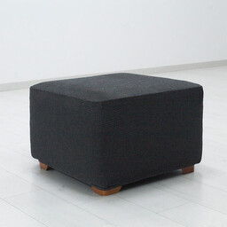 Nueva Textura Super streczowe pokrowce HARMONIA antracyt pufa