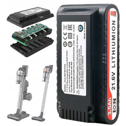 Bateria Zamiennik Akumulator 3500 mAh 21,6V Do Odkurzacza