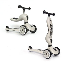 Scootandride Jeździk i hulajnoga 2w1Highwaykick 1 Ash