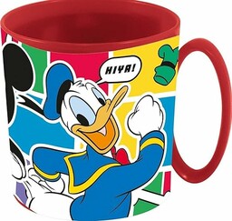 Disney Plastikowy czerwony kubek dla dzieci Mickey Mouse