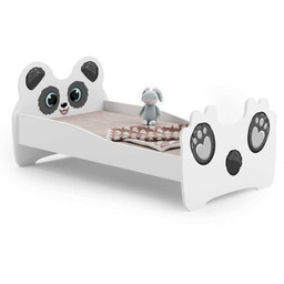Łóżko pojedyncze Panda 140x70 z materacem