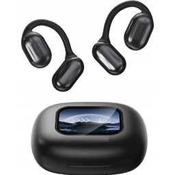 Słuchawki douszne bluetooth 5.4 bezprzewodowe czarne z tłumaczem