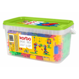 Basic Klocki 180 El, Korbo