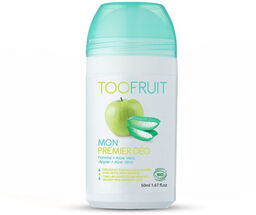 Toofruit, antybakteryjny dezodorant w kulce dla dzieci, jabłko