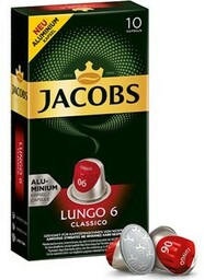 Kapsułki do Nespresso Jacobs Lungo 6 Classico 10