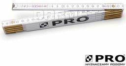Miara składana drewniana 2M, typ B1 - PRO