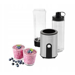 Blender kielichowy Raven EBS004 0,6l 2 butelki sportowy