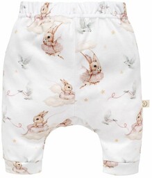 Yosoy Spodnie niemowlęce bawełna organiczna Tutu rabbits, Rozmiar: