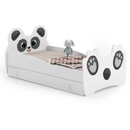 Łóżko pojedyncze Panda 140x70 z szufladą