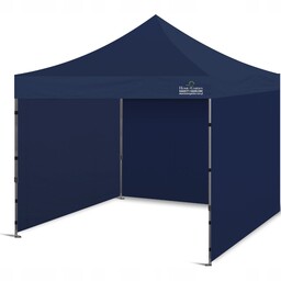 Namiot handlowy 300 x 300 cm granatowy