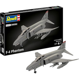 Revell F-4 Phantom Model Myśliwca, Szary, Skala 1:72