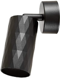 NOWOCZESNA LAMPA SĆIENNA KINKIET CZARNY BOVA W1