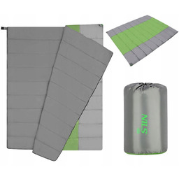 NC2011 Szaro-zielony Podwójny Śpiwór Nils Camp