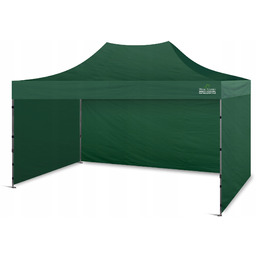 Namiot handlowy 450 x 300 cm zielony