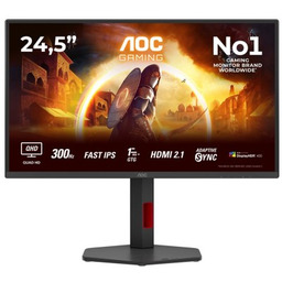 AOC Monitor Q25G4SR, 24,5 cali, IPS, Złącze QHD,
