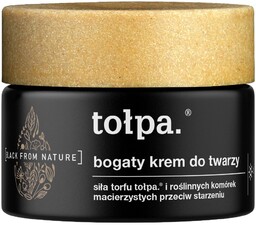 Tołpa Black, from nature bogaty krem do twarzy