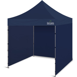 Namiot handlowy 200 x 200 cm granatowy