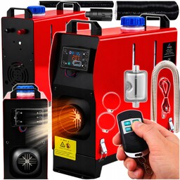 Nagrzewnica Spalinowa Dmuchawa Olejowa Ogrzewanie Postojowe LCD 12V/15V