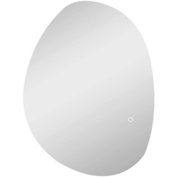 Lustro łazienkowe z oświetleniem LED Homcom 70x5x50cm., kolor