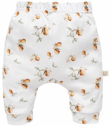 Yosoy Spodnie niemowlęce bawełna organiczna Pears