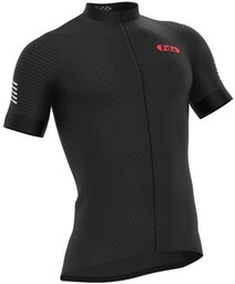 FDX Plain Sleeve Cycling Jersey CZARNA koszulka rowerowa